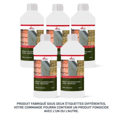 Fongicide - Anti dépot vert - Formule ULTRA CONCENTRE  - 5 L (5 x 1L) - ARCANE INDUSTRIES