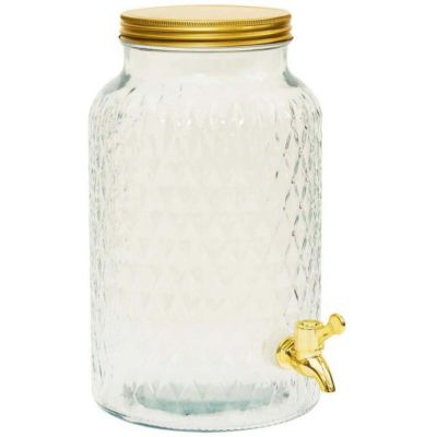 Fontaine à boisson 6 litres design diamant