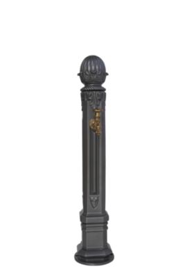 Fontaine borne griffon sans vasque gris 4111 avec robinet colvert H ...