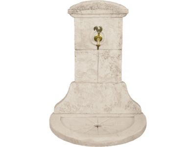 Fontaine "CHANTILLY" - en pierre reconstituée - 60 x 42 x 94 cm