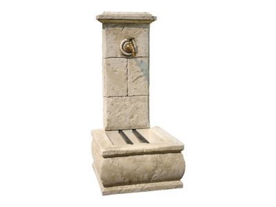 Fontaine de jardin Napoli en pierre reconstituée