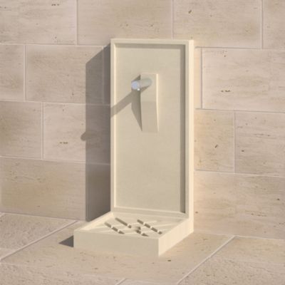 Fontaine Jardin Contemporaine en 2 parties - Couleur Champagne RAL 1733