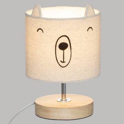 FOR KIDS Lampe enfant abat-jour Ourson