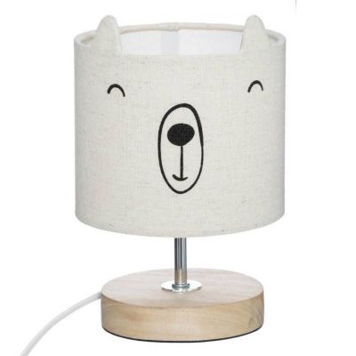 FOR KIDS Lampe enfant abat-jour Ourson