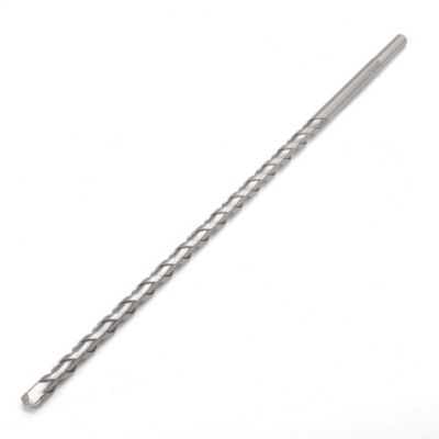 Foret béton (x1) - dimensions Ø.12 x L.400 mm - emmanchement Cylindrique - Universal