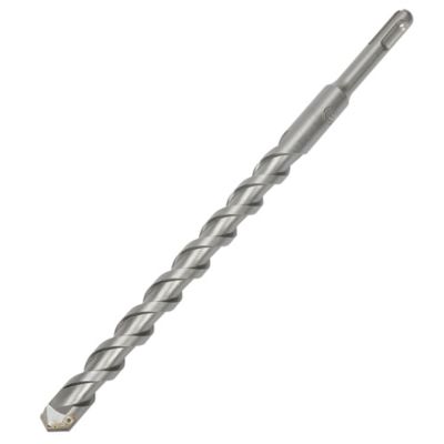 3 Forets SDS Plus 8mm X 160mm – Pour Béton Et Pierre, 4 Taillants Carbure, Double Vis
