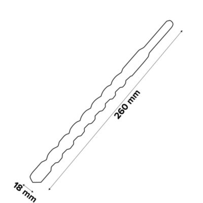 Foret béton (x1) - dimensions Ø.18 x L.260 mm - emmanchement SDS Plus - Universal