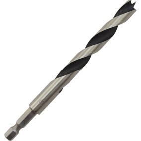 Foret bois (x1) - dimensions Ø.10 x L.133 mm - emmanchement hexagonal - Universal