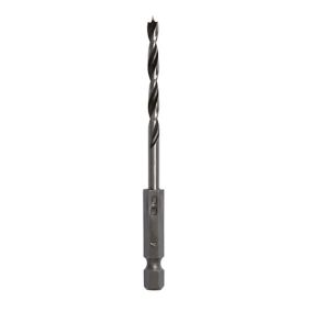 Foret bois (x1) - dimensions Ø.4 x L.93 mm - emmanchement hexagonal - Universal
