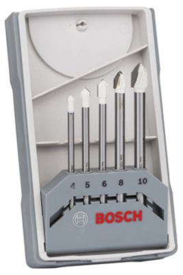 Foret cylindrique céramique Bosch 4 / 5 / 6 / 8 / 10 mm