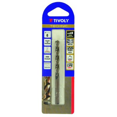 Foret cylindrique graduation Inox Ø13 mm Tivoly