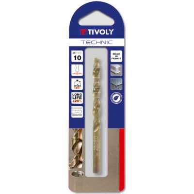 Foret cylindrique graduation Inox Ø8 TECHNIC