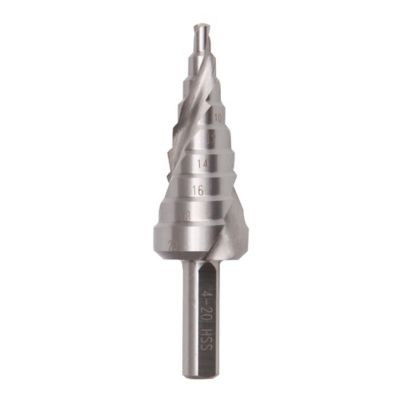 Foret étagé 4-20 mm ERBAUER Acier rapide (HSS)