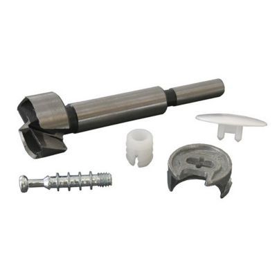 Foret Forstner Ø25 mm avec kit d’assemblage Diall pour montage de meubles