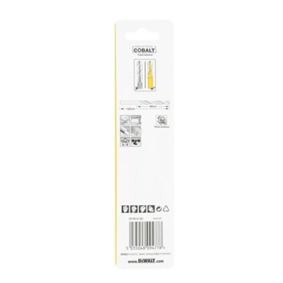 Foret métal (x1) - dimensions Ø.10 x L.133 mm - emmanchement 3 méplats - DeWalt