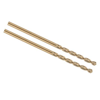 Foret métal (x2) - dimensions Ø.2 x L.49 mm - emmanchement 3 méplats - DeWalt