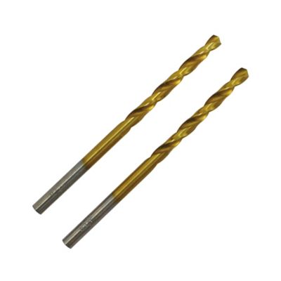 Foret métal (x2) - dimensions Ø.3,5 x L.70 mm - emmanchement Cylindrique - Erbauer
