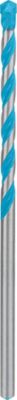 Foret multi matériaux (x1) - dimensions Ø.6 x L.150 mm - emmanchement Plat - Bosch