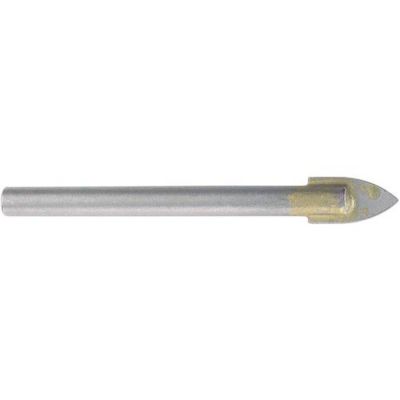 Foret pour verre et carrelage 7976010, tige cylindrique 6 mm, carbure de tungstène