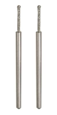 Forets diamantés sphériques pour verre 1,2 mm, 2 pièces - PROXXON 28230