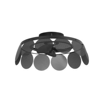 Forlight CIL Ventilateur de plafond LED 3 pales Noir 2700-6000K, IP44 ...