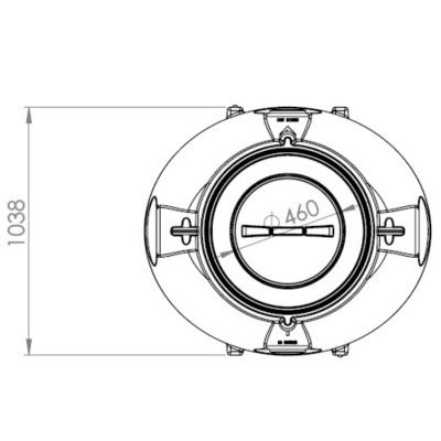 Fosse septique 1000L ronde DS EAU eau noir