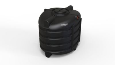 Fosse Septique Ronde 3300 Litres Renforts Circulaires DS Eau Pour 7 Personnes