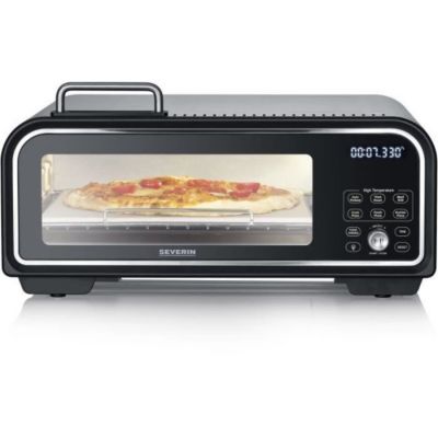 Four a Pizza Four a pizza SEVERIN - PG8575 - Pierre a pizza diametre 29cm - Capacité 18L - 2000W