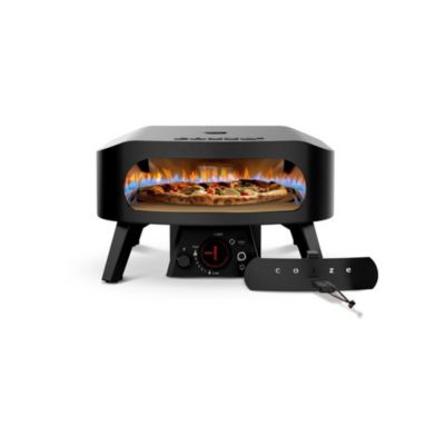 Four a pizza gaz Cozze Black Edition 6 0 kW pierre rotative 630 C