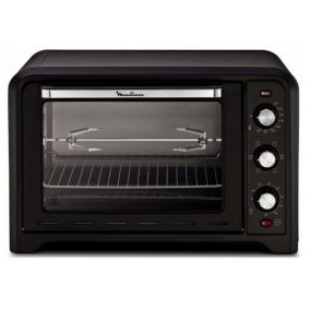 Four à chaleur tournante 39l 2000w noir Moulinex OX485810