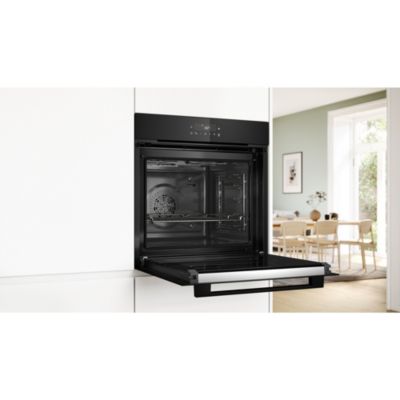 Four encastrable 71L nettoyage pyrolyse Bosch HBA572BB4 71L noir