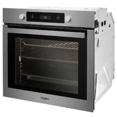 Four intégrable multifonction 73l 60cm a pyrolyse inox Whirlpool OAKZ9156PIX