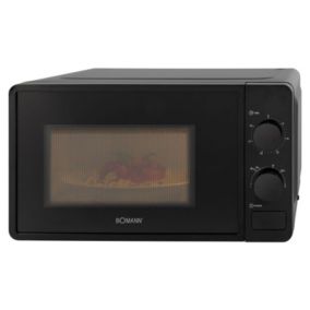 Four micro-onde 20L 1150W  Bomann MW6014CB-Noir