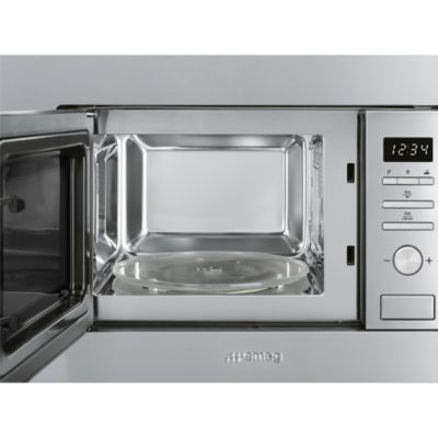 Four micro-ondes encastrable Universel 19L FMI017X Smeg inox
