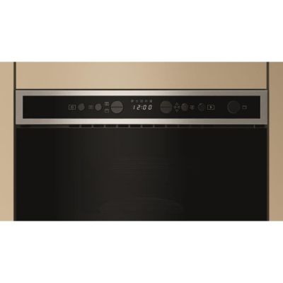 Four micro-ondes encastrable - WHIRLPOOL - WMN4I4BXF - Inox anti-trace - 22 L - Gril quartz