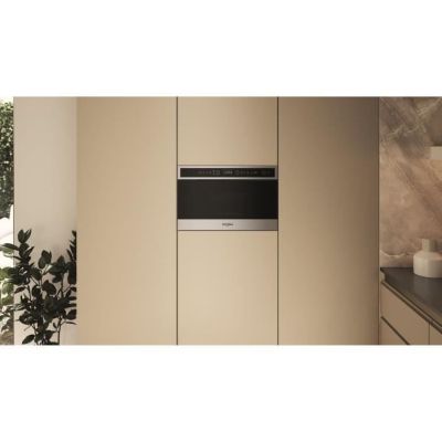 Four micro-ondes encastrable - WHIRLPOOL - WMN4I4BXF - Inox anti-trace - 22 L - Gril quartz