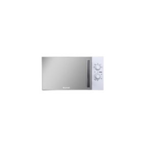 Four à Micro Ondes SOLO 26L 900w Minuteur Commande Mécanique BLANC, Cavité Enamélite BRANDT