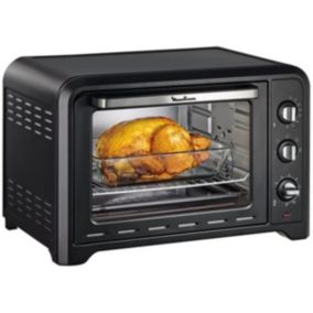 Four multifonction chaleur tournante 39l 2000w noir Moulinex OX484810