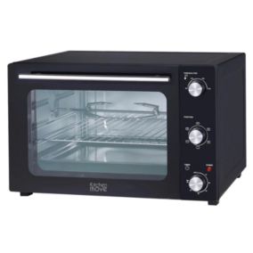 Four multifonction chaleur tournante 48l 1800w noir Kitchen Move BAT-48RC