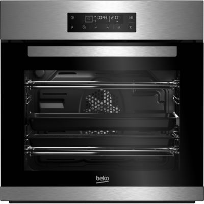 Four multifonctions nettoyage pyrolyse Beko BQM22400XP 71L inox