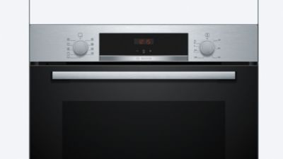 Four multifonctions nettoyage pyrolyse EcoClean Bosch HBA534BS3F 71L noir