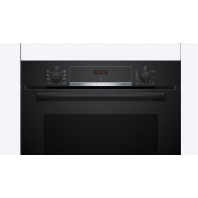 Four multifonctions nettoyage pyrolyse EcoClean Bosch HBA553BA3F 71L noir