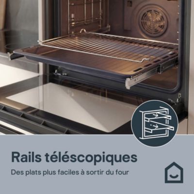 Four multifonctions nettoyage pyrolyse GoodHome N5P90E6 70L noir