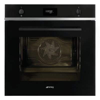 Four multifonctions nettoyage pyrolyse Smeg SFP6401TB 70 L noir