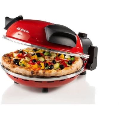 Four à pizza 1200w Ariete 909ROUGE