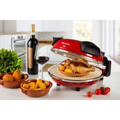 Four à pizza 1200w Ariete 909ROUGE