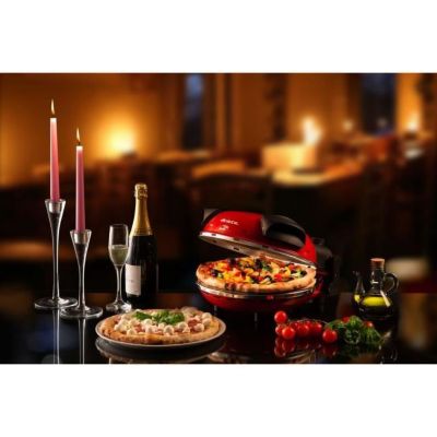 Four à pizza 1200w Ariete 909ROUGE