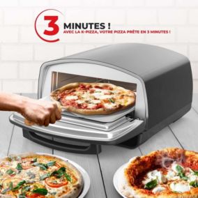 Four à Pizza D'intérieur 2000w Avec Fenêtre Kpizza De Kitchencook