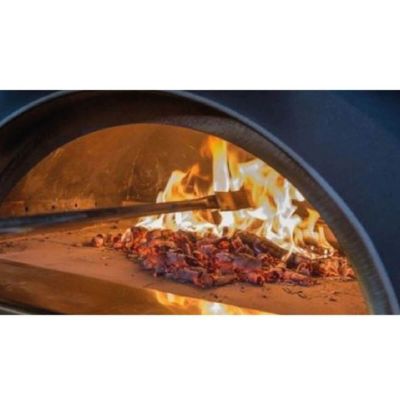 Four à pizza Exterieur Professionnel Cuisson 2 Pizzas 400-C - Four à Bois haute qualité INOX Pierre réfractaire Bellanapoli