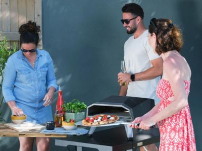 Four à pizza à gaz 12 avec housse de protection - Le Marquier